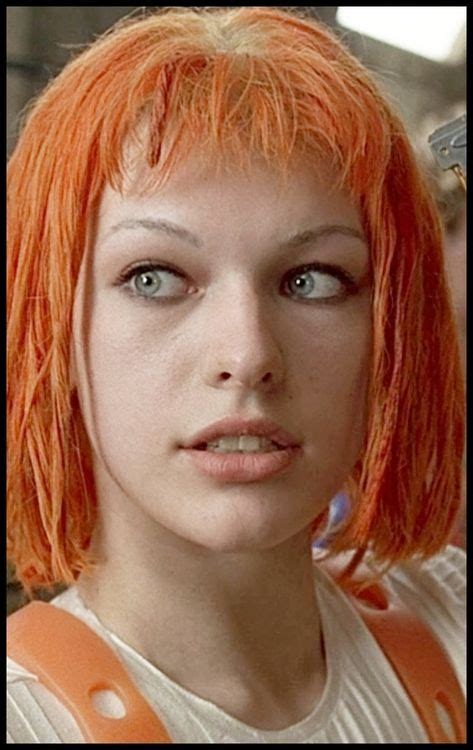 milla jovovich hair|fifth element hair color.